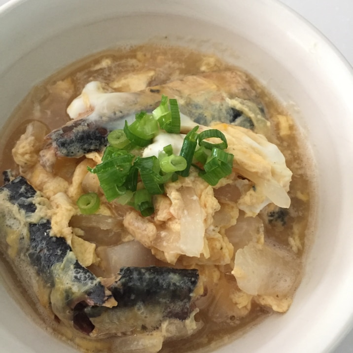 イワシの缶詰と玉ねぎの卵とじ レシピ 作り方 By ちゃんかお1050 楽天レシピ